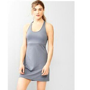 GapFit Pique &‎ Mesh Gray Tennis Dress | Size Medium Women's